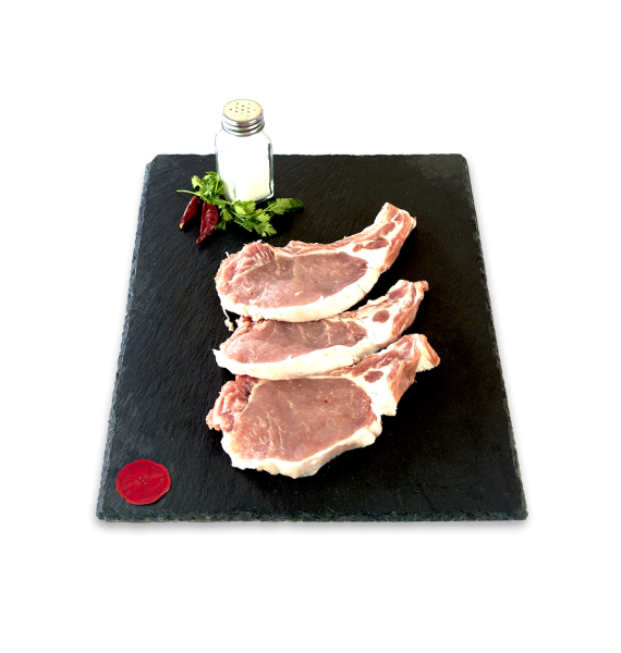 Chuleta de cerdo ibérico